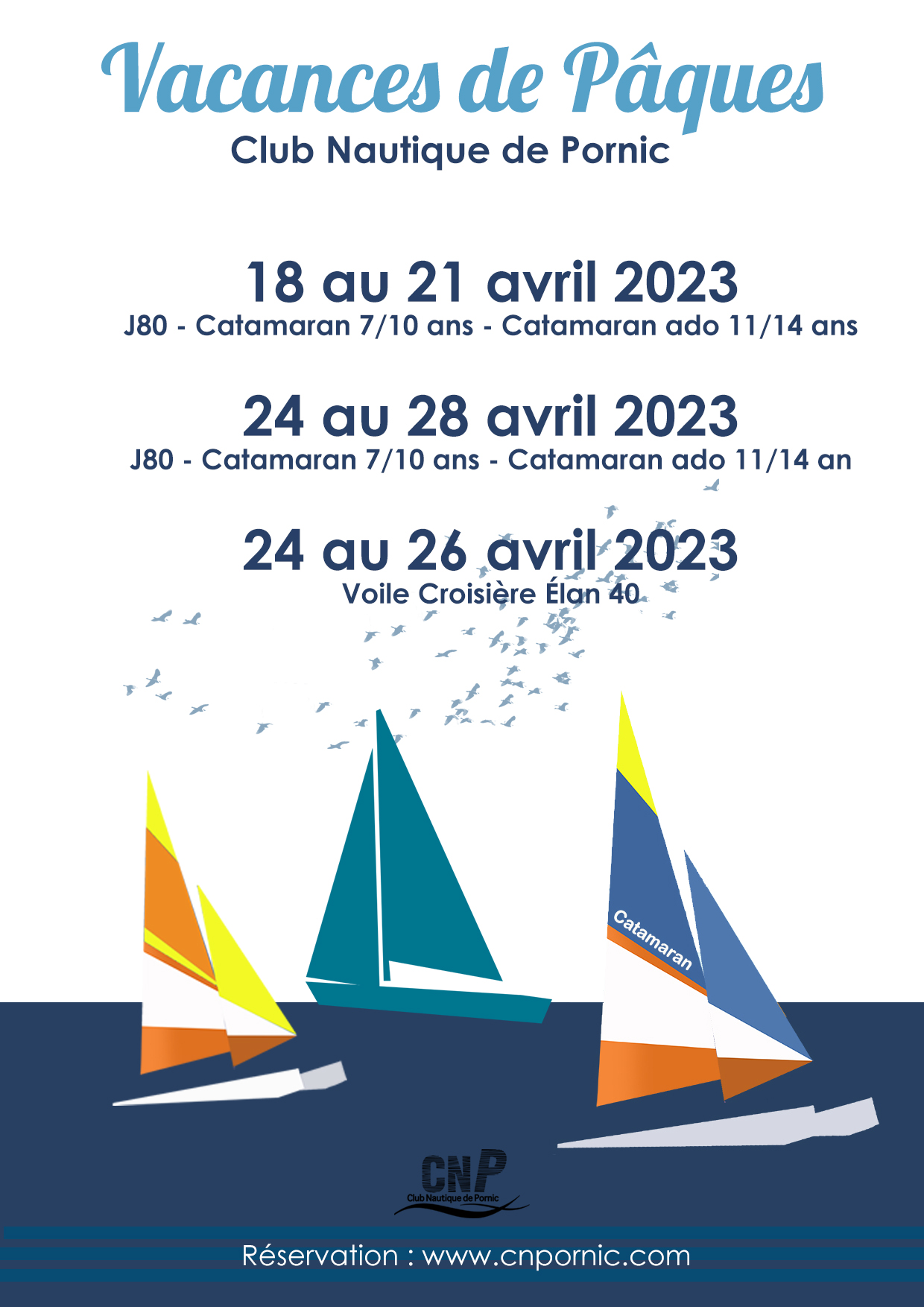 affiche  stage paques 2023 Vdef